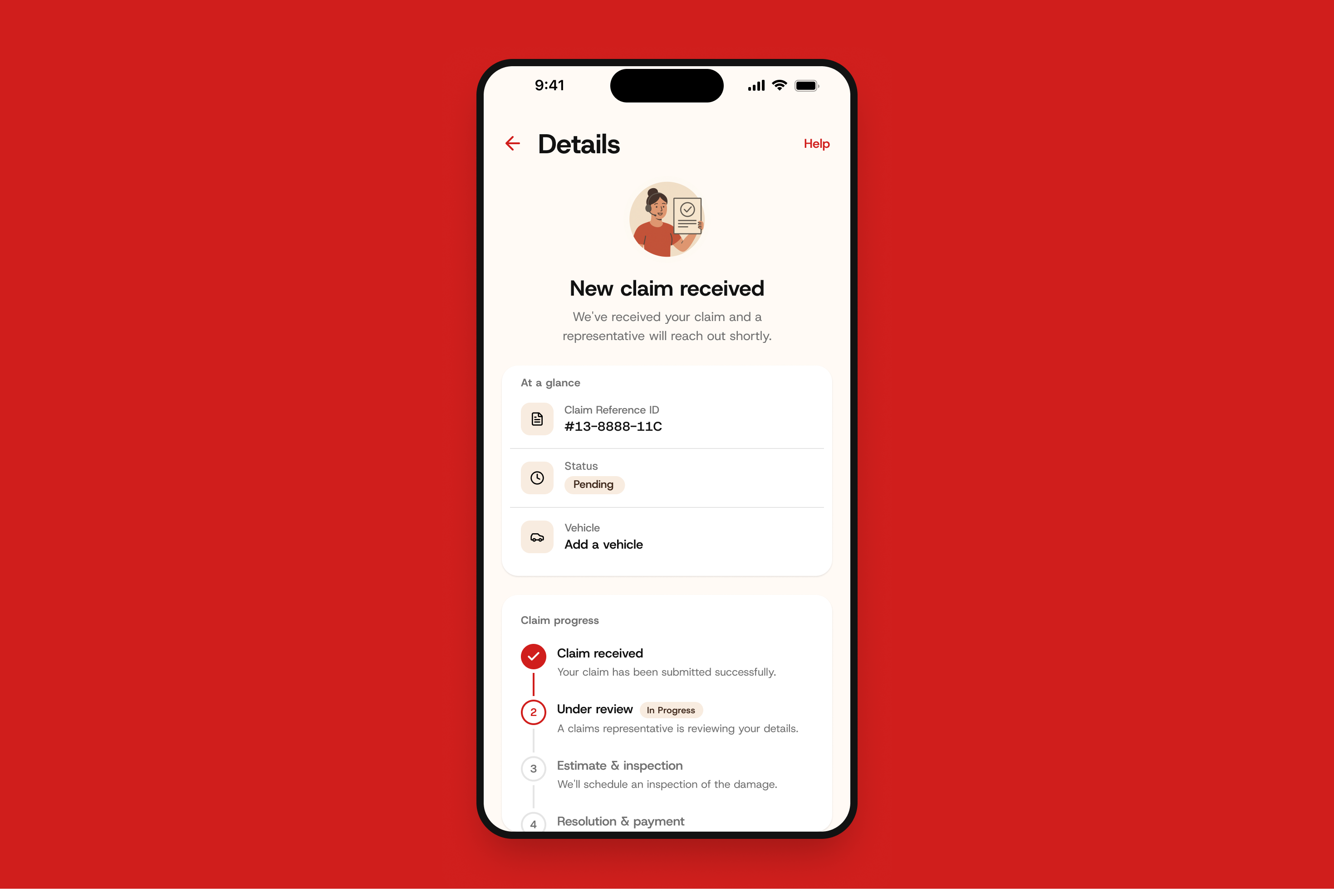 State Farm case study screen 3